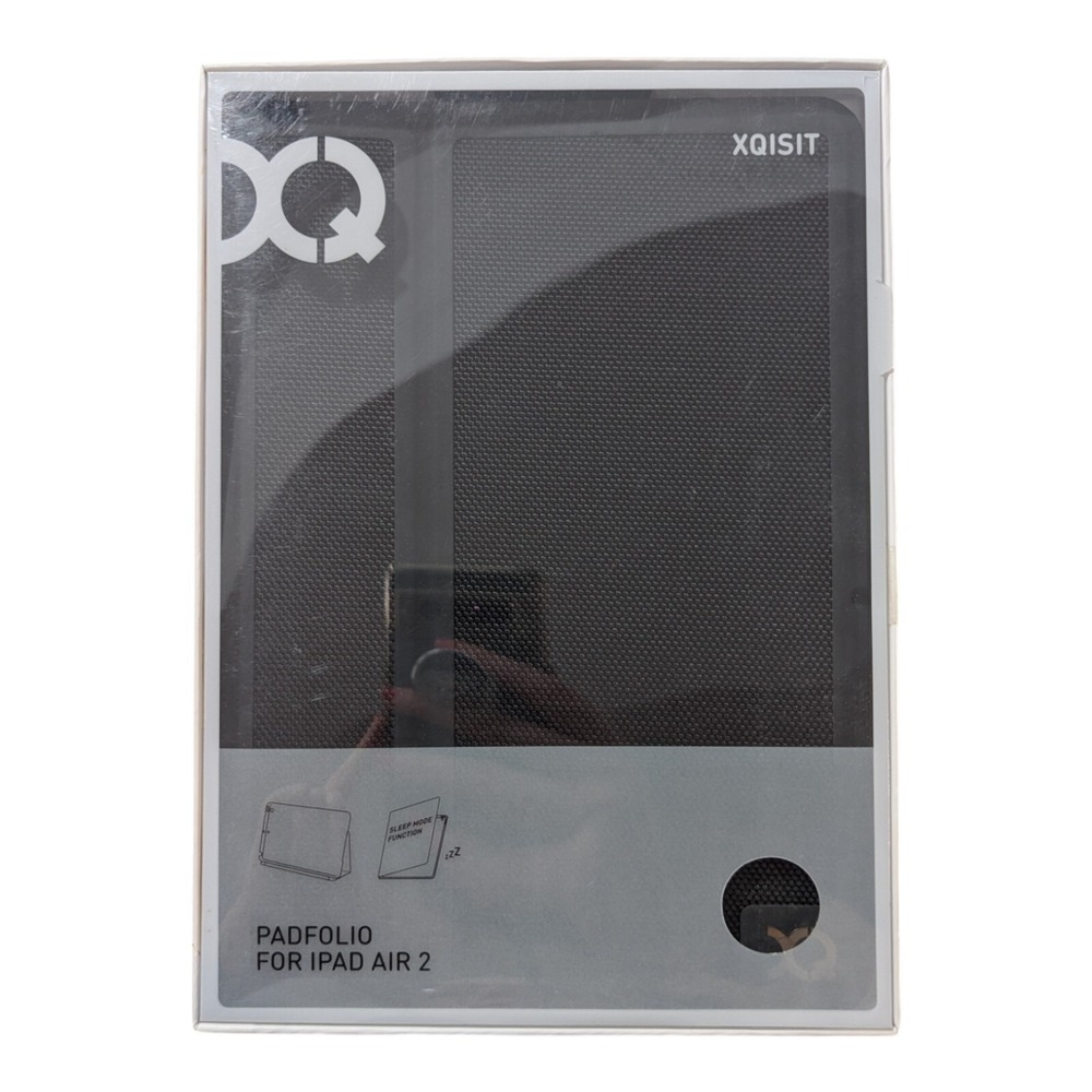 F2. Xqisit PadFolio Case For Apple iPad Air 2 - Black